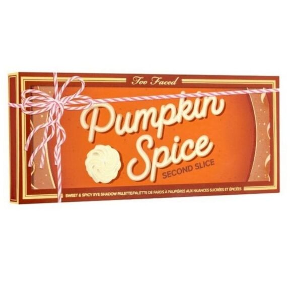 Too Faced Pumpkin Spice Second Slice Sweet & Spicy Eyeshadow Palette New SEALED - Picture 4 of 7